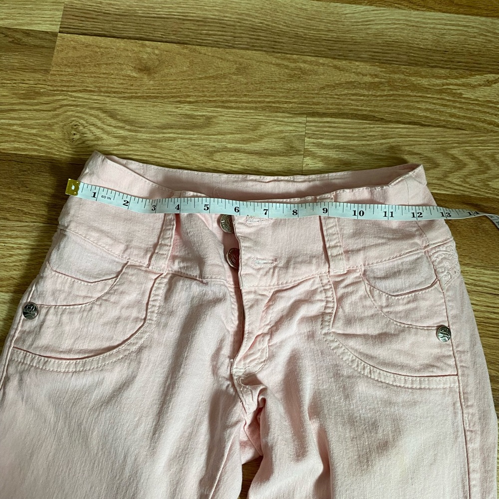 Light Pink Casual Pants
